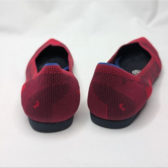 Rothys The Point Flats Red Camo Limited Edition - Picture 3 of 6